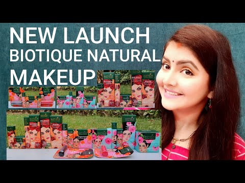 BIOTIQUE NATURAL MAKEUP HAUL |NEW LAUNCH star collection magic collection diva collection | RARA Video