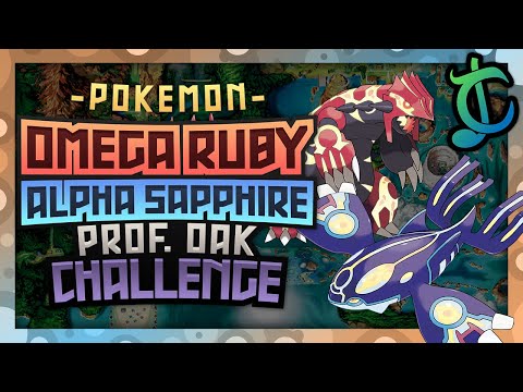 How QUICKLY Can You Complete Professor Oak's Challenge in Pokemon OR/AS - ChaoticMeatball