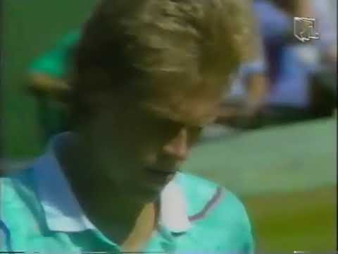 Retro Tennis Match   Boris Becker vs Stefan Edberg Wimbledon 1990 Final