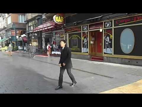 [FANCAM] Yoon Doojoon [Beast]: IRIS 2 shooting in Hungary