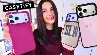 CASETiFY iphone 17 pro max case haul & gift guide! 🎄📱✨