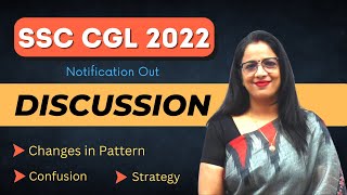 SSC CGL 2022 Notification Discussion || SSC CGL || English With  Rani Ma'am