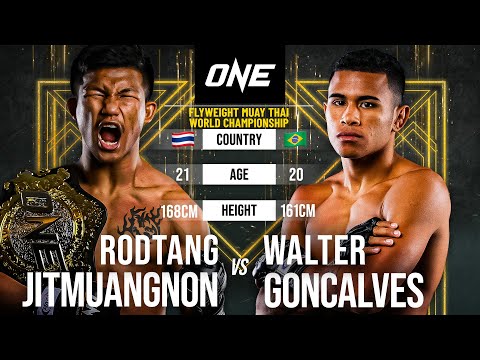 Rodtang Jitmuangnon vs Walter Goncalves full fight