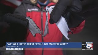 Greenwood father, sons replace burned US flag days before Veterans Day