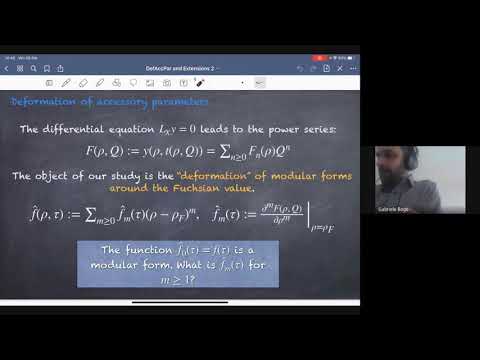 Gabriele Bogo -- Extended modularity and deformation of Riemann surfaces