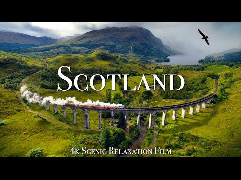 Scotland 4K - Scenic Relaxation Film With Celtic Music