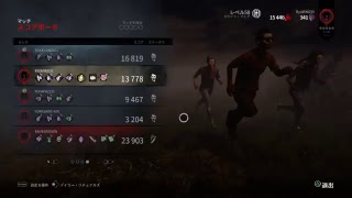 【DBD PS4】ナース練習＆サバイバーランク上げ