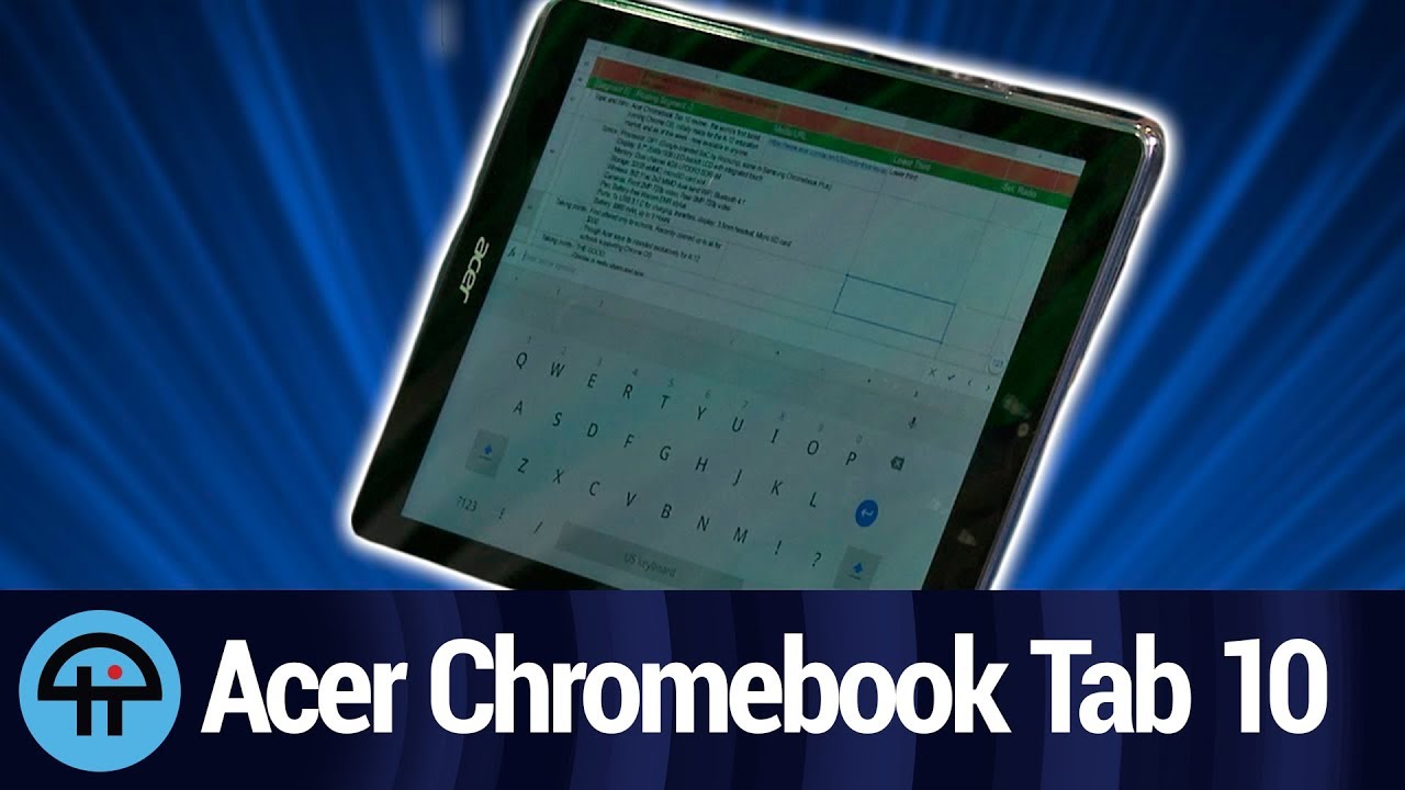 Acer Chromebook Tab 10 Review