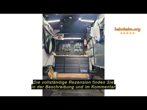 Produktbewertung TRUTZHOLM Werkstattwagen Mobile Werkbank Deluxe XXL 20 Schubladen Werkzeugwagen lee