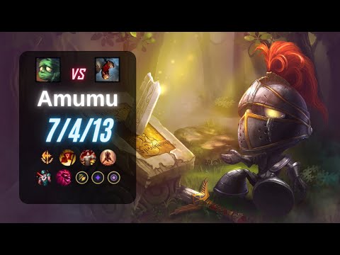 Amumu Jungle vs Fiddlesticks - EUW LoL Challenger 13.11