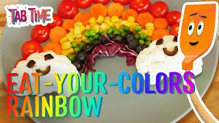 Snack Time: Eat-Your-Colors Rainbow | Healthy Snacks for Kids | Cartoons for Kids | Toddlers