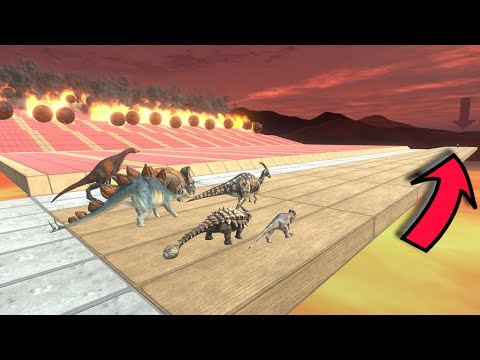 Fireball Challenge | Who Can Survive? - Animal Revolt Battle Simulator