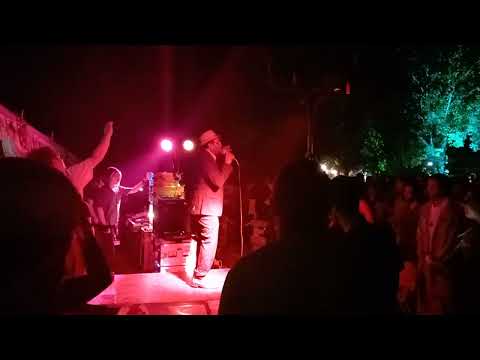 Zion Station festival 2023 - Al Campbell on Black Star Line sound system