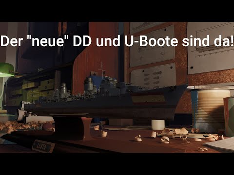 So kommt man an die U-Boote und der neue DD im Test! Update 0.11.9! | World of Warships