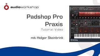 Video thumbnail for Padshop Pro Praxis Tutorial-Video by audio-workshop Holger Steinbrink