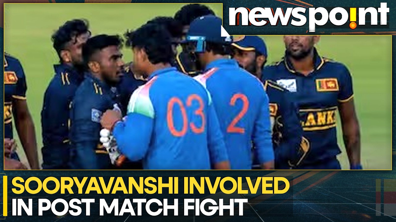 India Vs Sri Lanka: Sooryavanshi Involved In Heated Post-Match Altercation | WION Newspoint