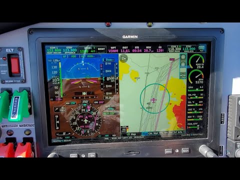 Garmin Visual Approach - Rwy 31 - Grants, N.M.