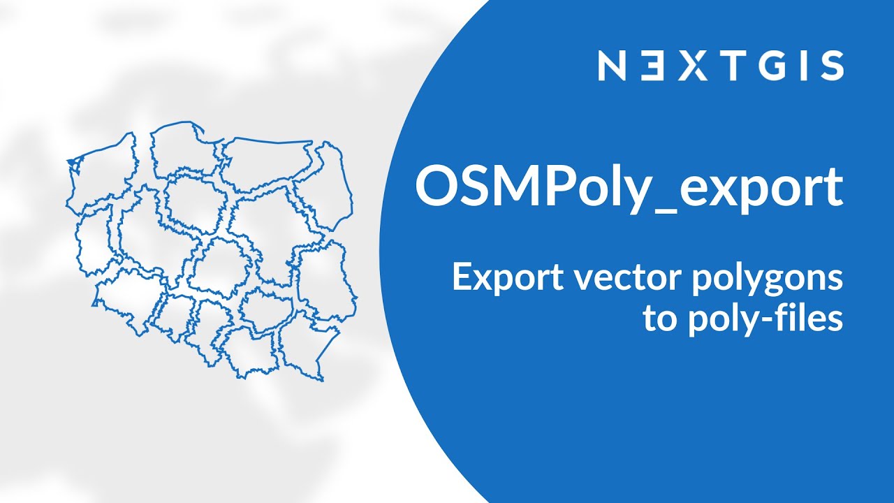 OSMPoly_export – Export vector polygons to poly-files