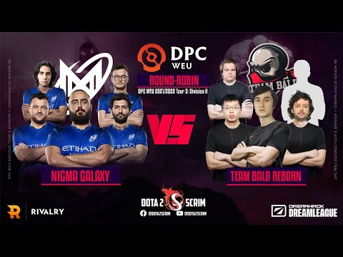 Nigma Galaxy vs Team Bald Reborn - DPC WEU 2021/22 Tour 3: Division II - Round-Robin - BO3