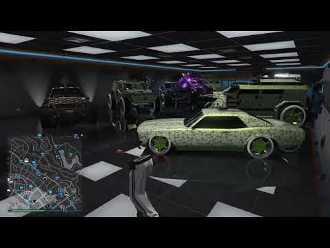 Touring a Friend's Eclipse Blvd 50 Car Garage in GTA Online