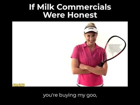 If milk commercials were honest