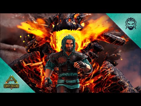 Stealing Magmasaur and Ice Wyvern Eggs! - ARK Lost Island [DLC E14]