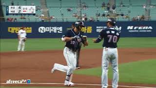 [두산 vs 넥센, 180605] 누구보다 빠른 야구 하이라이트, 득점장면 4-2