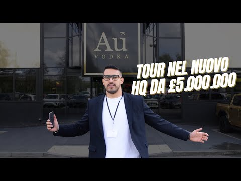 Au Vodka — Il nostro tour nel nuovo headquarter da £5.000.000