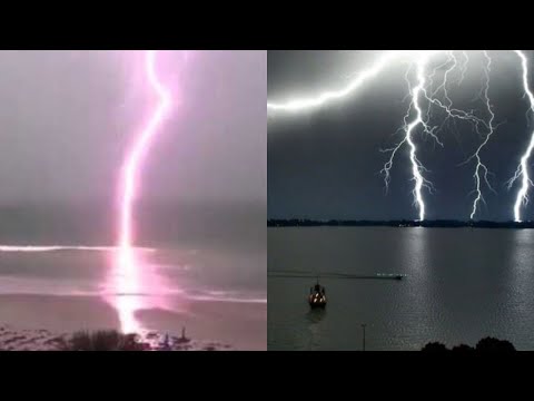 Cele mai stranii fenomene ale naturii !!! IATĂ CE SE ÎNTÂMPLĂ CÂND FULGERUL LOVEȘTE APA !!!