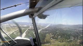 su10q Dave landing Skyranger on 24/6 Flabob #forwardslip #aviation #pilot