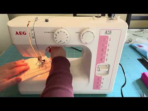 AEG NM 1714 sewing machine instruction manual explanation #sewingmachine #aeg #sivenjezapocetnike