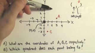 The Cartesian Coordinate System - The Basics!