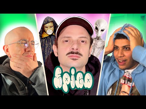 FESTE SEGRETE, ALIENI E BAFFI CON ROVAZZI @fabiorovazzi2105