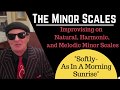 ESSENTIAL MINOR SCALES: "Softly, As In A Morning Sunrise"-Jazz Improv Tutorial