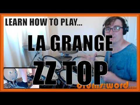 ★ La Grange (ZZ Top) ★ Drum Lesson PREVIEW | How To Play Song (Frank Beard)