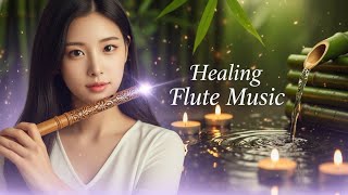 Healing Flute & Flowing Water 🌊 Release Stress & Relax Deeply