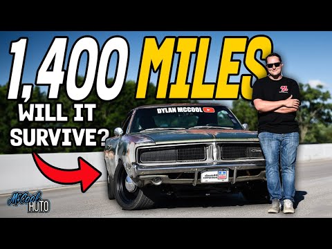 RATTY 1969 Charger 1,400+ Mile Road Trip! Will It Survive?