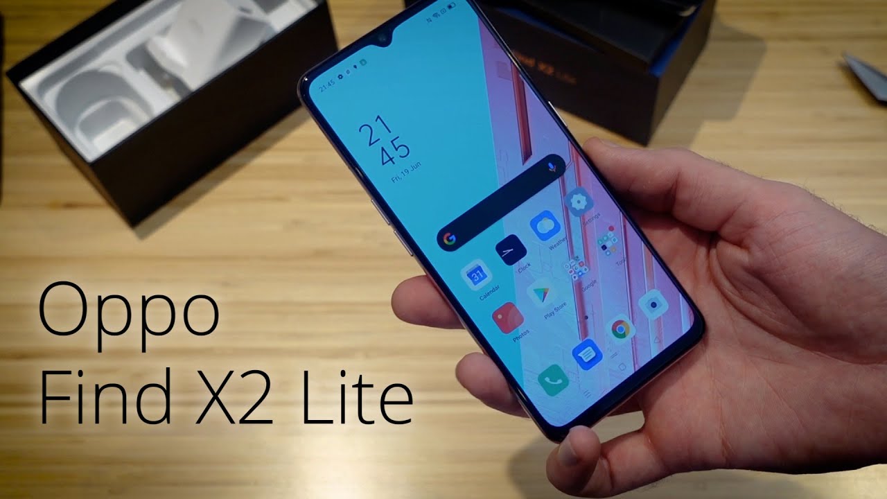 Oppo Find X2 Lite unboxing video + hands-on