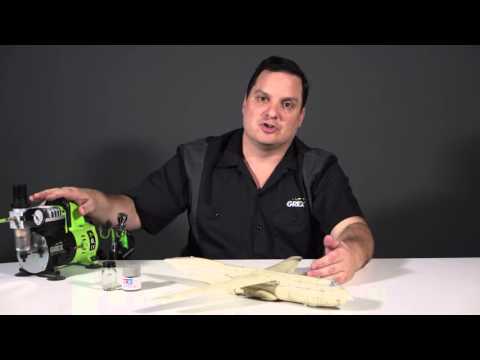 A Quick Demonstration of the Grex Fan Spray Cap