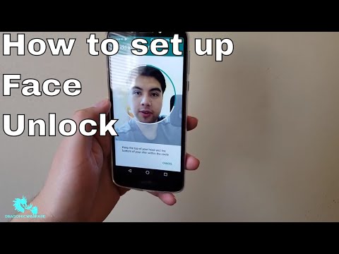 How to Unlock Moto G6 Play With Your Face (Face Unlock) HD