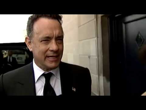 Major Dick Winters Memorial Service: TOM HANKS Interview