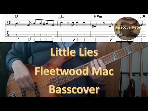 Fleetwood Mac - Little Lies. Bass Cover Tabs Score Notation Chords Transcription. Bass: John McVie