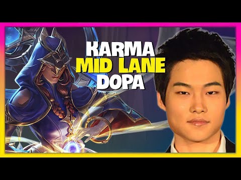 Dopa's Challenger Karma: UNLEASH Mid Lane Utility & Perfect Plays (Engsub)