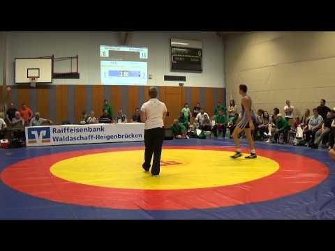 66A gr.-römisch: Mateusz Marcin Kasprzak - Lucas Diehl (KSV Waldaschaff vs ASV Schaafheim)