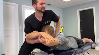 Reverse Hyperkyphosis -  Intense CRACKS Relieve Tight Aching POSTURE!! CRUNCH