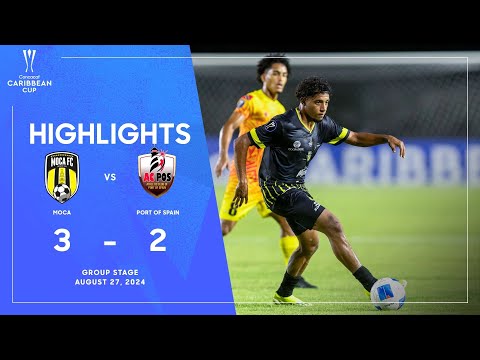 Moca vs Port of Spain | 2024 Concacaf Caribbean Cup | Group Stage