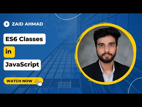 Course Preview Object Oriented Programming In Javascript Es6