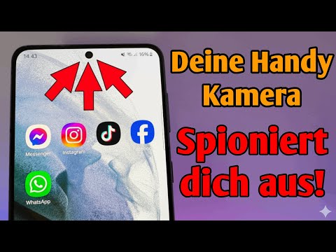 Deine Handy Kamera ist IMMER AN und Spioniert DICH aus! Sofort Ausschalten!