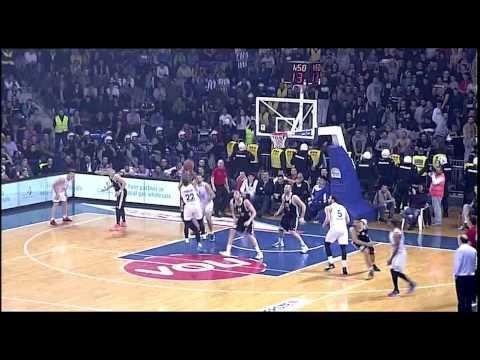 ABA Liga 2014/15, Round 26 highlights: Budućnost VOLI - Partizan NIS (22.3.2015)