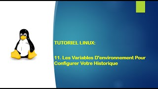 Tutoriel Linux - 11. Les variables d&#39;environnements pour configurer votre Historique sous Bash